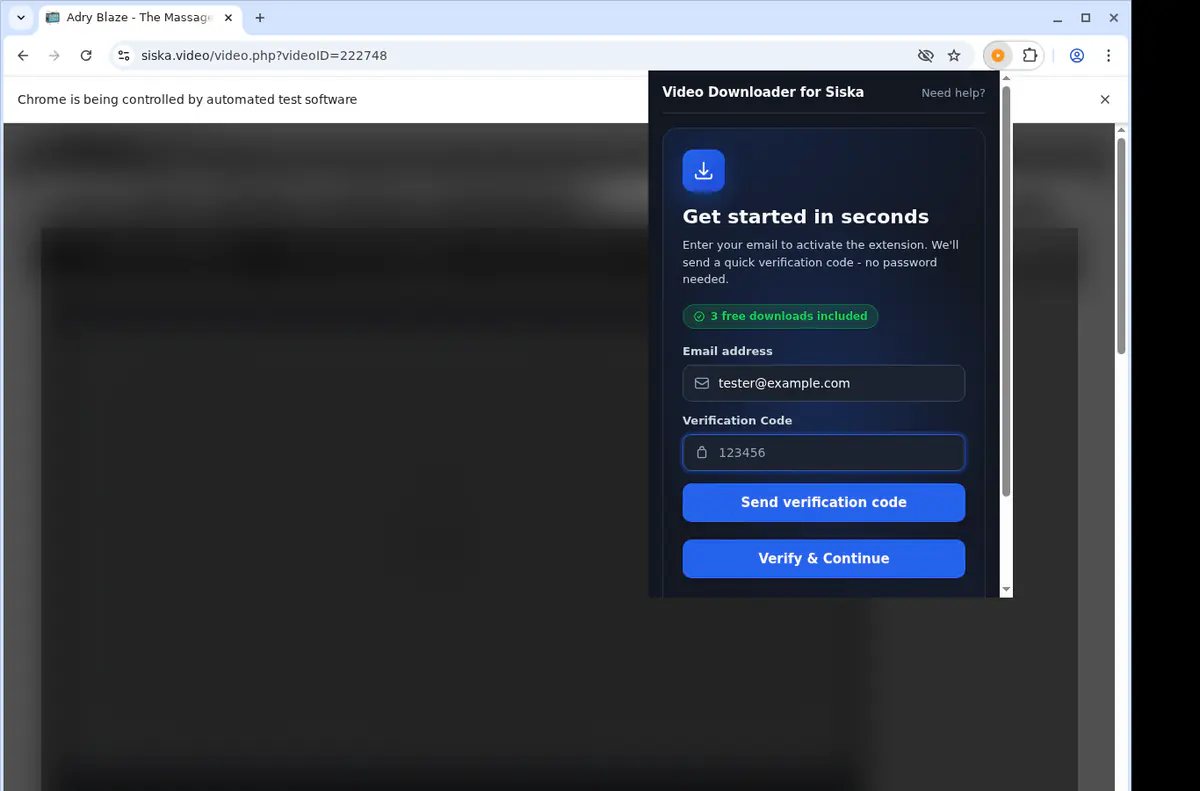 Siska Video Downloader screenshot 4